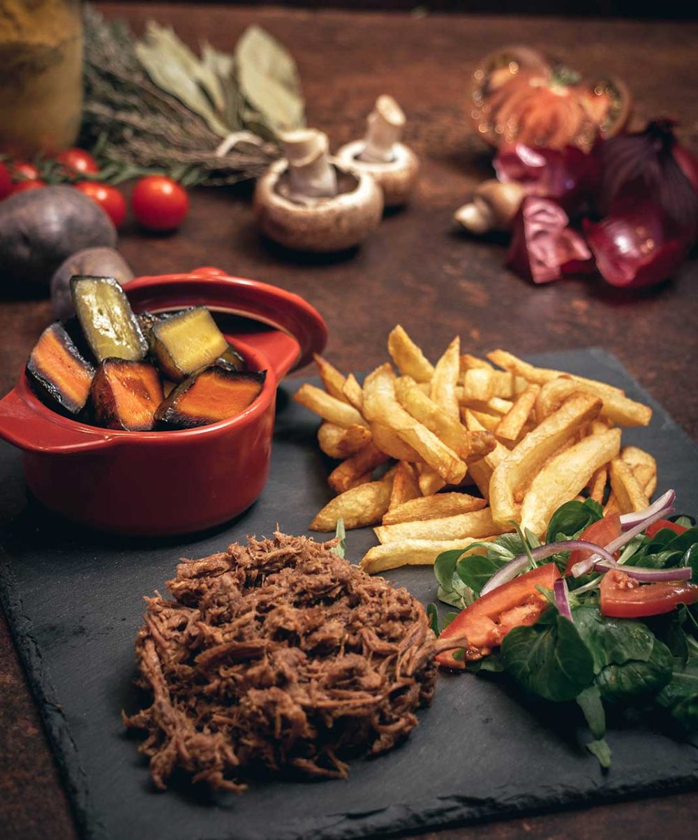 Boeuf effiloché ou pulled beef 100% Français - Barbecue texmex nature